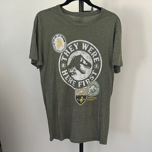 Olive Green Graphic Tee